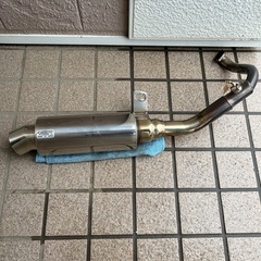 アドレスV50 社外マフラー