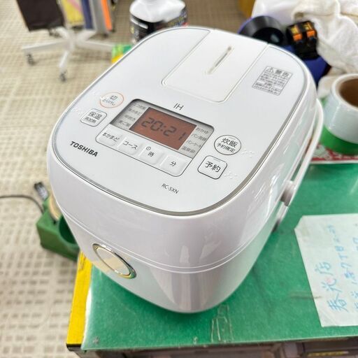 東芝/TOSHIBA IHジャー炊飯器 RC-5XN 2019年製 3合炊き
