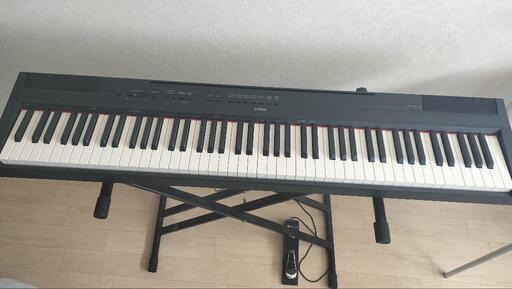 電子ピアノ　ヤマハP-115　スタンド・ペダル付