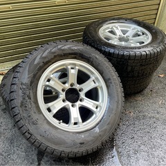 YOKOHAMAスタッドレスタイヤ265/65R17(4本ホイー...