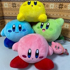 カービィ マルチカラーぬいぐるみ全種セット（おまけつき）