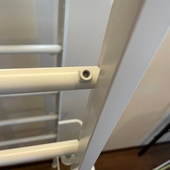 段差がまたげる伸縮デザインシューズラック　カーテンバー付きの画像