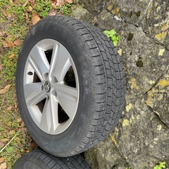 値下げしましたトヨタハリアー純正17インチホイールタイヤおまけ付きの画像