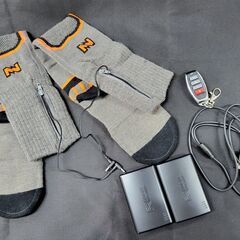 【店頭引き取り限定】【展示品特価】フィールドシアー バッテリー充電式 メリノウール 電熱ソックスの画像