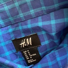 新品H&M メンズ　シャツの画像