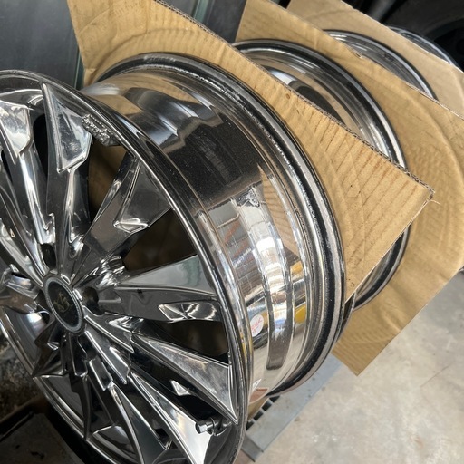 値下げ⭐️格安（美品•中古）アルミホイール16インチセット