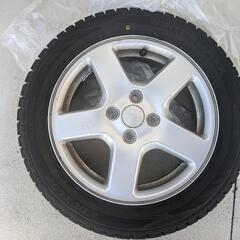 冬タイヤ＆ホイール（165/60R15）ダンロップスタッドレス