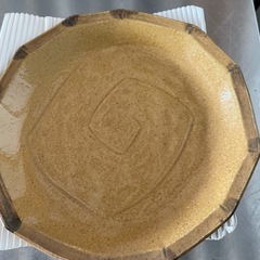 陶器　皿　2枚　焼物の画像