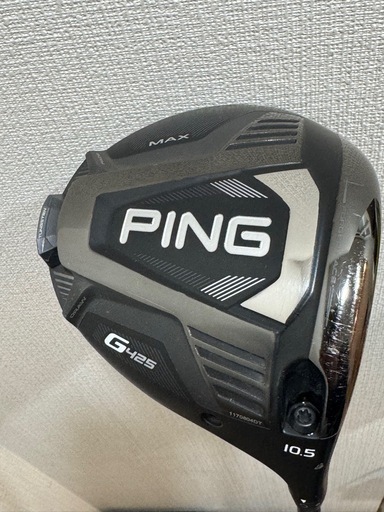 ピン PING G425MAX ドライバー 10.5 S ヘッドカバーとレンチ付
