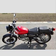 スズキ st250 バイク 赤