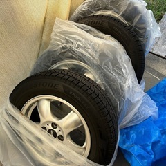 ミニクーパーR56純正ホイール付き スタッドレスタイヤ4本セット 185/65R15