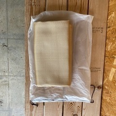 【売り切れ】新品 焚き火シート 防炎 溶接  1m×1m  ハトメタイプの画像