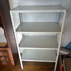 3段スチールラック 無料です！
