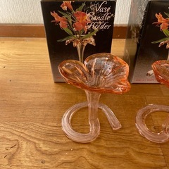 一輪挿し×4つの画像