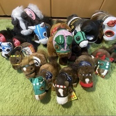 スーパーホース 1999年 最強牝馬ぬいぐるみ/90年 代表馬15頭セットの画像