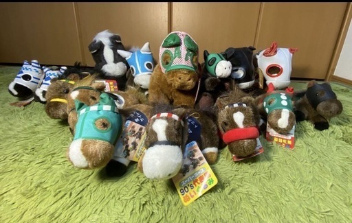 スーパーホース 1999年 最強牝馬ぬいぐるみ/90年 代表馬15頭セット