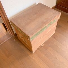 0円　茶箱　※お譲り済