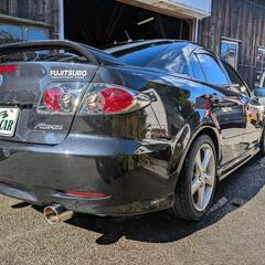 GG3S アテンザスポーツ　5MT ６万キロ　FUJITSUBOマフラー　車高調の画像