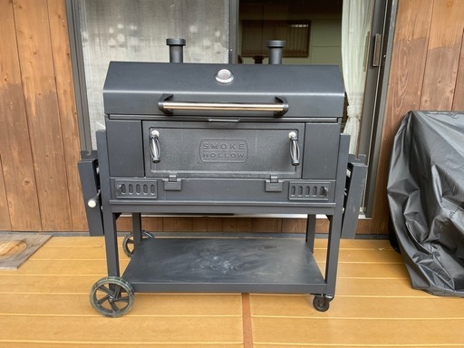 バーベキューグリル　チャコールワゴン