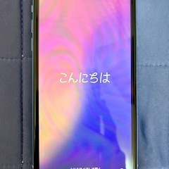 iphoneXR  64GB 水色の画像