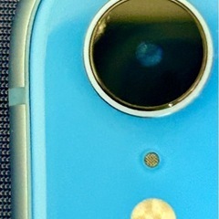 iphoneXR  64GB 水色の画像