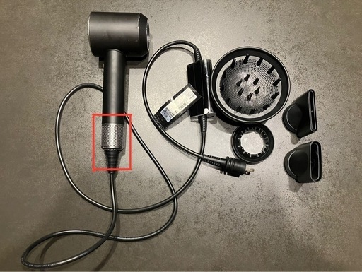 ダイソン　ドライヤー　アタッチメント4種