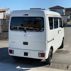 マツダ　スクラム　令和1年　走行距離6万キロ　車検2年間　4速AT ナビETCの画像