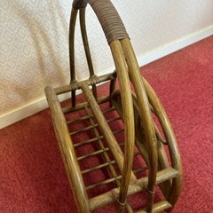 温かみのあるブック収納の画像