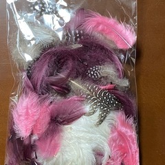 羽　フェザー　ハンドメイド素材の画像