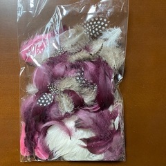 羽　フェザー　ハンドメイド素材の画像