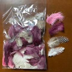 羽　フェザー　ハンドメイド素材