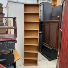 ⭐️ 木製オープン書庫8段 多目的収納棚 書棚 本棚 リビング収...