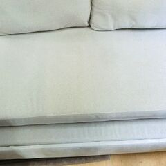 カウチソファ　収納付き　布製　グレイ　W2000×D最大1350×H520㎜の画像