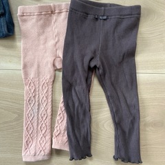 女の子 冬服ズボン 90センチの画像