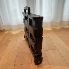 折りたたみ式キャリーカート大　蓋付きの画像