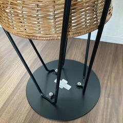 IDÉE イデ 無印良品 ワラビー サイドテーブル ブラック