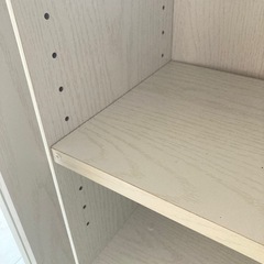 募集中！ニトリ キャビネット マーレ ホワイト 可動式棚の画像