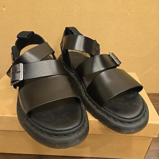 Dr. Martens GRYPHON ドクターマーチン サンダル ブラック UK8
