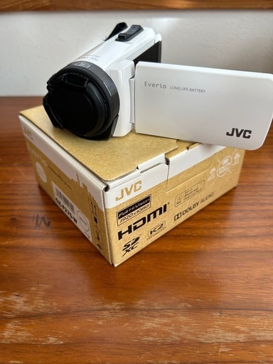 ビデオカメラ　JVC GZ-F270-W