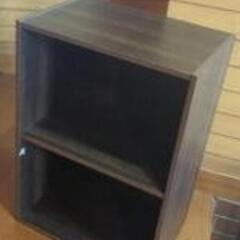 二段カラーボックス