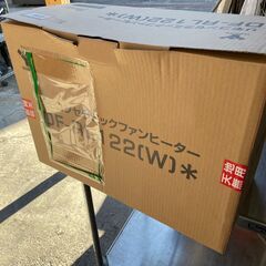 ★未使用★ 山善 セラミックヒーター DF-RL122 首振り機能付 リモコン付 ファンヒーターの画像