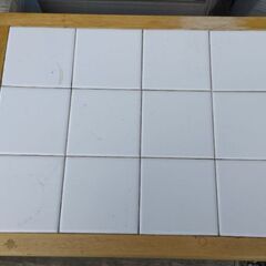 木製ワゴン、キャスター付き差し上げます。の画像