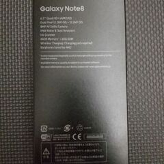 即納・PayPay支払いOK！ docomo Galaxy Note 8 SC-01Kの画像