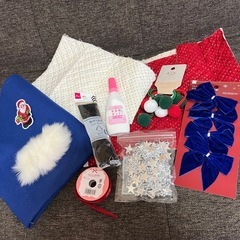 はぎれ等　クリスマスブーツ