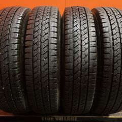 BS BRIDGESTONE BLIZZAK VL1 155/80R14 88/86N LT 14インチ スタッドレス 4本 22年製 バリ溝 プロボックス等　(VTK083)