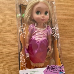 ディズニー公式　ラプンツェル人形の画像