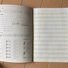 （お譲り先決定）古い五線譜ノート（おまとめプレゼント）の画像