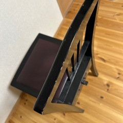 ☆お値下げ☆YAMAHA背もたれ付き ピアノ 椅子 トムソン 木製 ブラック 高さ調整可 チェア の画像