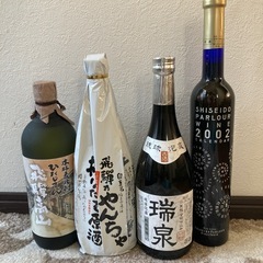 ワイン　泡盛　焼酎　酒