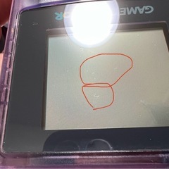 
ゲームボーイカラークリアパープルの画像